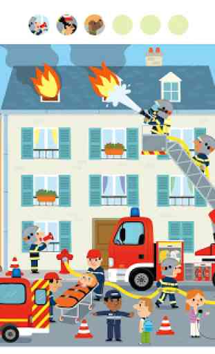 Maxipuzzle Les pompiers 4