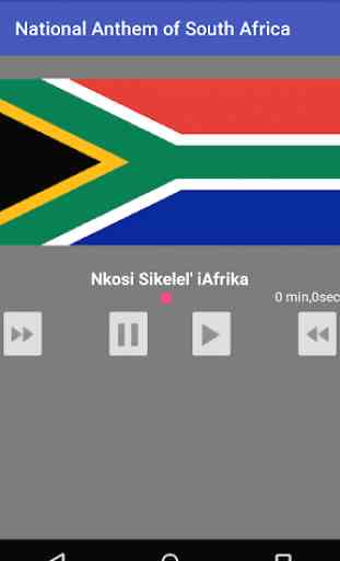 National Anthem of South Africa 1