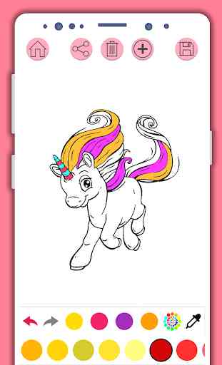 Petit poney coloriage – Pony Dress Up 3