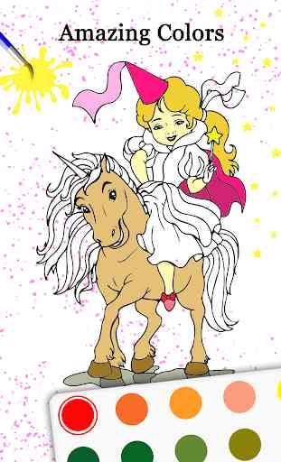 Petit poney coloriage – Pony Dress Up 4