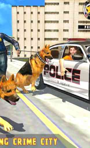 Police Dog Chasing: Crime City Simulator 2