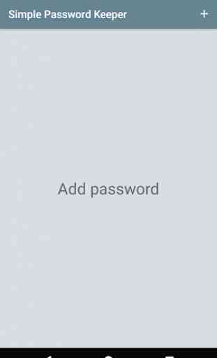 Simple Password Keeper 1