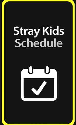 Stray Kids Schedule 1