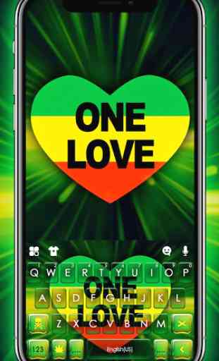 Thème de clavier One Love Reggae 1