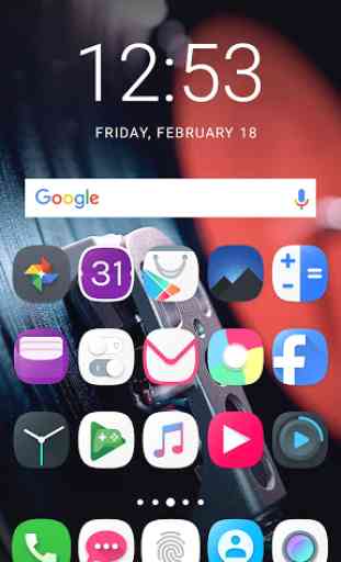 Theme for Huawei Y6 2018 Stock Wallpapers & Icons 3