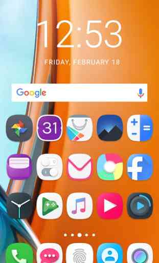 Theme for Huawei Y6 2018 Stock Wallpapers & Icons 4