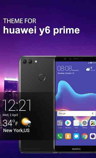 Thème pour Huawei Y6 Prime 4