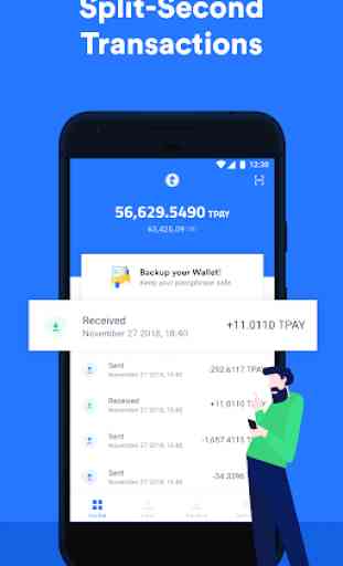 TokenPay Mobile Wallet | Secure TPAY Transactions 3