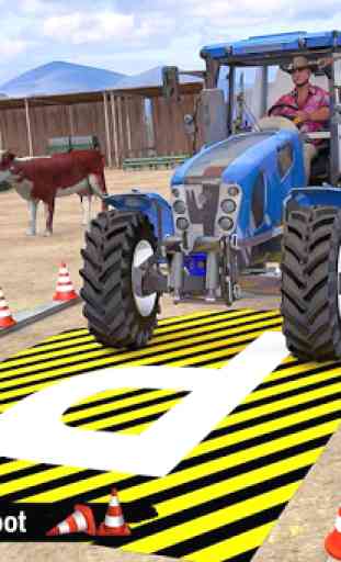 Tractor Trolley Parking Drive - Drive Parking Game 1