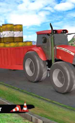 Tractor Trolley Parking Drive - Drive Parking Game 2