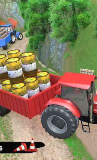 Tractor Trolley Parking Drive - Drive Parking Game 3