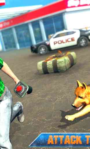 US Police Dog Sim 2019: Jeux de chien policier 1