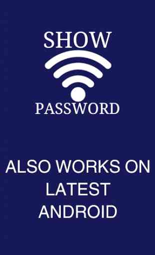WiFi Password Show [ROOT] 3