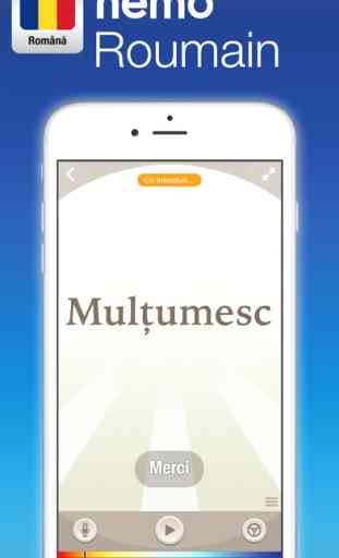 Nemo Roumain - App gratuite pour apprendre le roumain sur iPhone et iPad 1