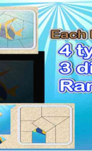 QCat - enfant océan animation interactive du monde jeu de puzzle (gratuit) 3
