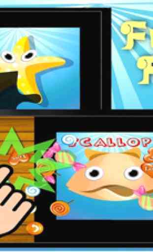 QCat - enfant océan animation interactive du monde jeu de puzzle (gratuit) 4