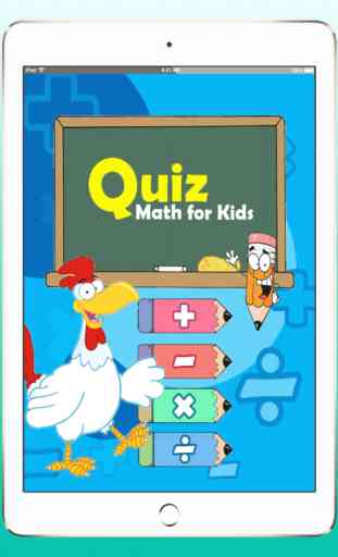 Quiz mathématiques pour les enfants: des jeux amusants pour le niveau primaire pour pratiquer l'addition, soustraction, multiplication et division 4