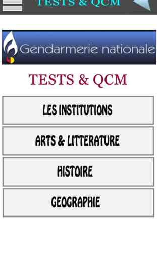 QCM Concours Gendarme Adjoint Volontaire 4