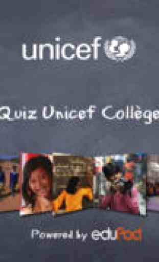 Quiz Unicef Collège - Tes droits au bout des doigts 1