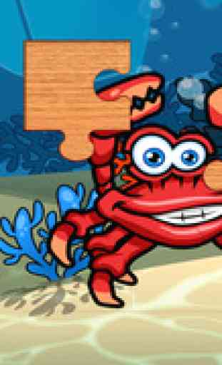 Sea Animal Games & Jigsaw Puzzles for Toddlers 2