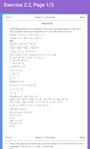 10th Maths NCERT Solutions - CLASS 10 3