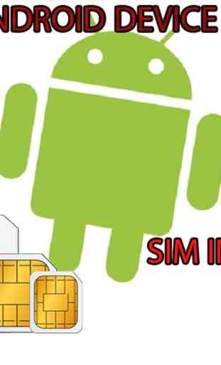 Android Device ID Sim information 1