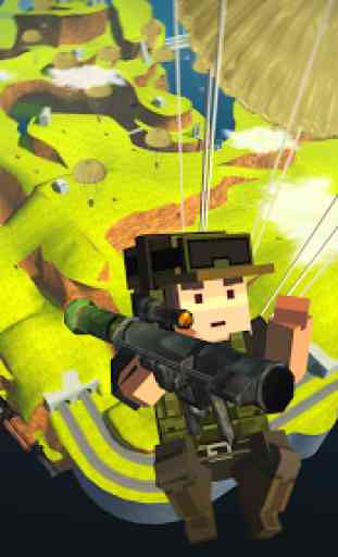 Blocky Army Battle Royale - Toon Multiplayer Game 1