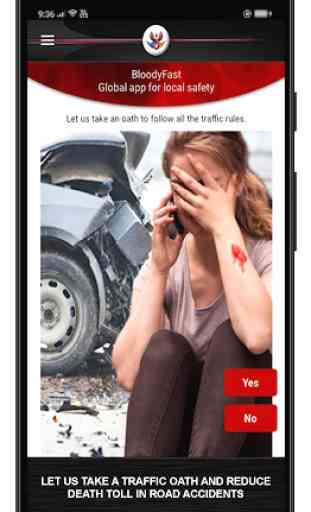 Bloodyfast: Personal Safety app to manage disaster 3