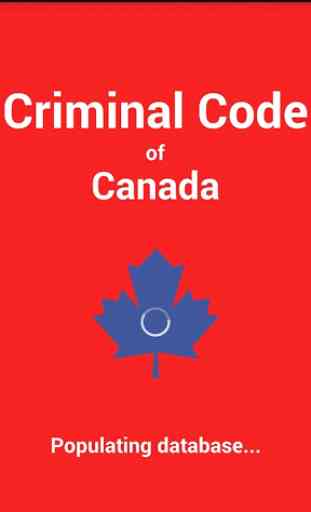 Criminal Code of Canada 1