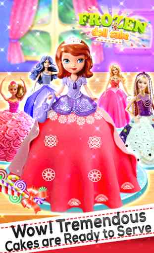 Fairy Princess Ice Cream Cake Making Game 1