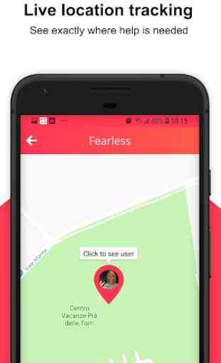 Fearless - Personal safety app 4