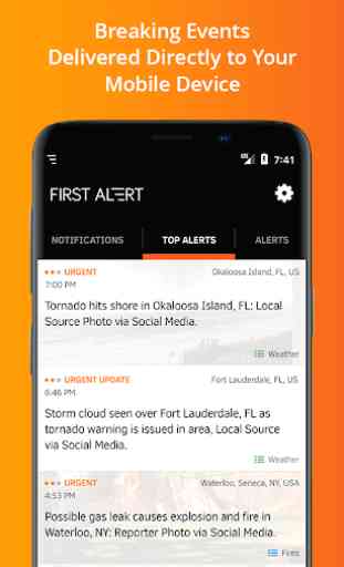 First Alert by Dataminr 1