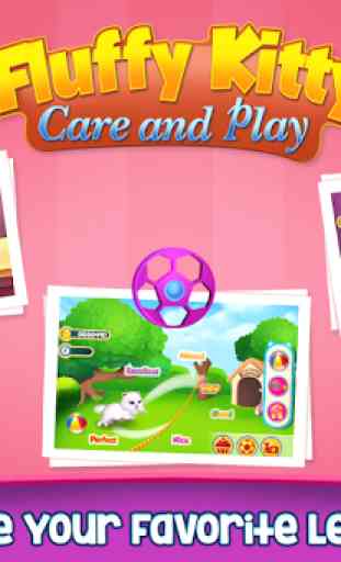 Fluffy Kitty Care & Play 2