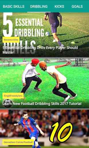 Football : Training, Tutorials, Tips Videos 2