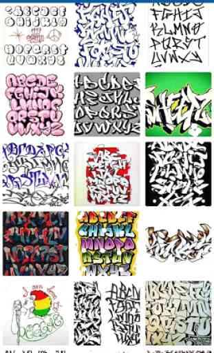 Graffiti Alphabet Letters Drawing Ideas 3