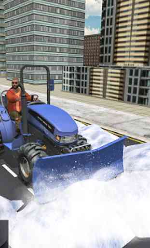 Grand Snow Clean Road Driving Simulator 19 3