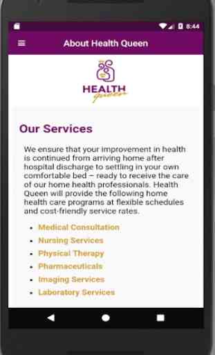 Health Queen - home care, nursing, & physicians 2