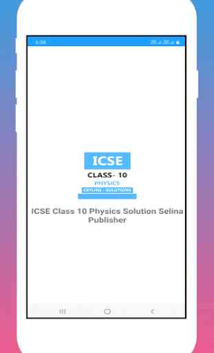 ICSE Class 10 Physics Solution Selina OFFLINE 1