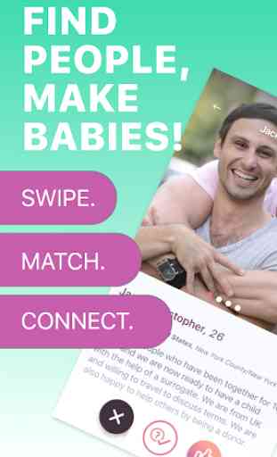 Just a Baby - Find Co-parents, Egg & Sperm Donors 1