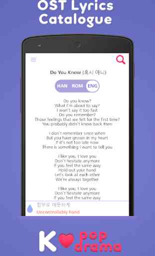 K-drama OST Lyrics Lite 3