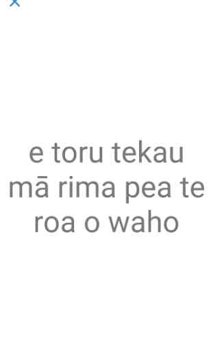 Learn Maori Language 3