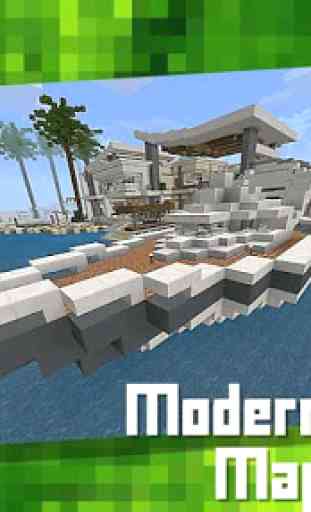 Modern Mansion Map for MCPE 2