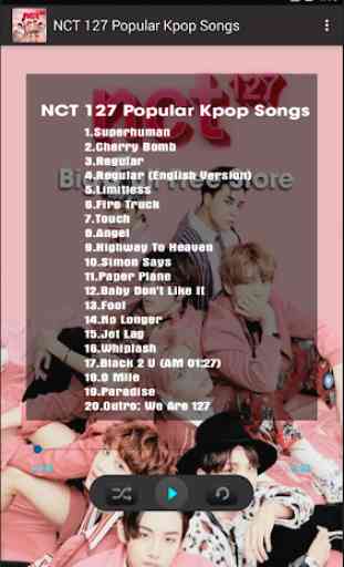 NCT 127 Popular Kpop Songs 3