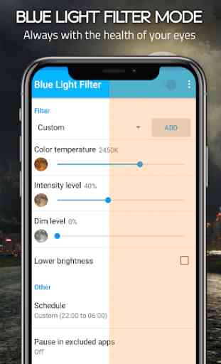 Night Shift:  Blue Light Filter for Android 2