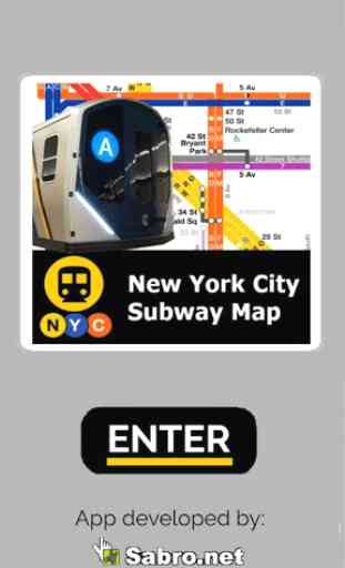 NYC Subway Map MTA New York City Metro Offline 1