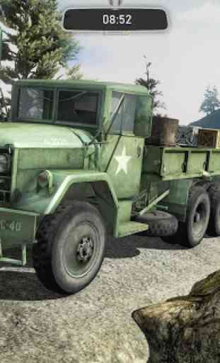 Offroad US Army Cargo Truck Transport Game 2019 2