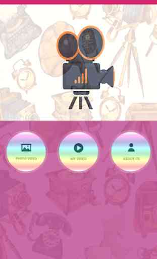 Photo Video Maker With Music, Video Editor 1