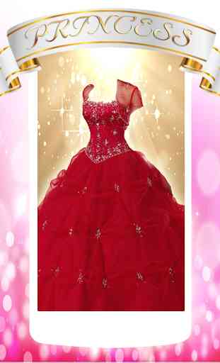 Princess Gown Fashion Photo Montage 2