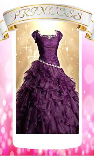 Princess Gown Fashion Photo Montage 3