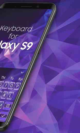 Thème du clavier pour Galaxy S9 2